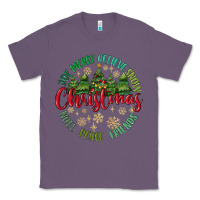 Lavender Christmas Vibes Classic Tee - MaliasSmallBusiness