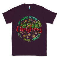 Plum Christmas Vibes Classic Tee - MaliasSmallBusiness