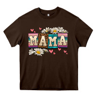 Chocolate Brown mama Heavy Core Tee - AdoDesignShop