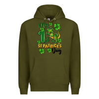 Army Green My first St. Patrick's Day Premium Hoodie - CowGirlArtShop