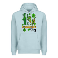 Blue Mist My first St. Patrick's Day Premium Hoodie - CowGirlArtShop