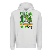 Dove Grey My first St. Patrick's Day Premium Hoodie - CowGirlArtShop