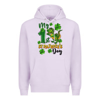 Lilac My first St. Patrick's Day Premium Hoodie - CowGirlArtShop
