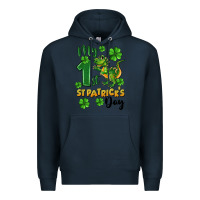 Navy My first St. Patrick's Day Premium Hoodie - CowGirlArtShop