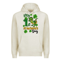Oatmeal Heather My first St. Patrick's Day Premium Hoodie - CowGirlArtShop
