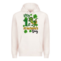Pale Pink My first St. Patrick's Day Premium Hoodie - CowGirlArtShop