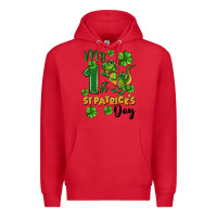 Red My first St. Patrick's Day Premium Hoodie - CowGirlArtShop