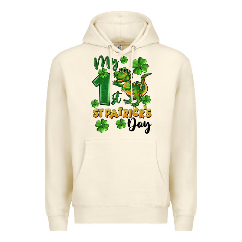 My First St. Patrick's Day Premium Hoodie by CowGirlArtShop | Teevron