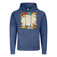 Vintage Denim school your text here Vintage Hoodie - NancyCooperArtShop