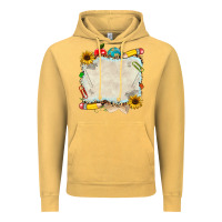Vintage Mustard school your text here Vintage Hoodie - NancyCooperArtShop