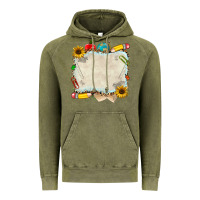 Vintage Olive school your text here Vintage Hoodie - NancyCooperArtShop