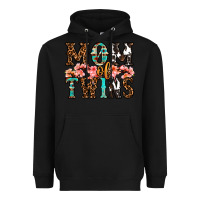 Black mom of twins Heavyweight Hoodie - OliviaCreatesArt