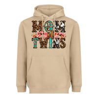 Mushroom mom of twins Heavyweight Hoodie - OliviaCreatesArt