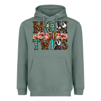 Sage mom of twins Heavyweight Hoodie - OliviaCreatesArt