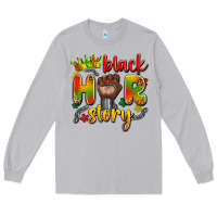 Moon Dust black her story Long Sleeve Tee - Artiststas