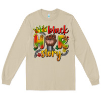 Mushroom black her story Long Sleeve Tee - Artiststas