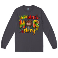 Smoke black her story Long Sleeve Tee - Artiststas