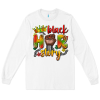 White black her story Long Sleeve Tee - Artiststas