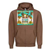 Chestnut wranglin mama Zipper Hoodie - TumblerDesignByShophia