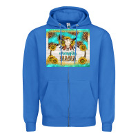 True Royal wranglin mama Zipper Hoodie - TumblerDesignByShophia