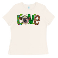 Bone Western St. Patrick's Day Love Cow Ladies Tee - Artiststas