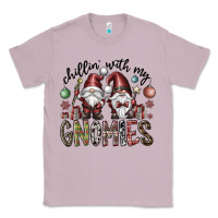 Lilac Chillin With My Gnomies Classic Tee - CowhideDigitalArt