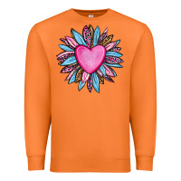 Carrot valentine's day sunflower olivia Premium Sweatshirt - OliviaCreatesArt