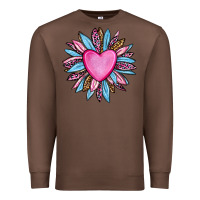 Chestnut valentine's day sunflower olivia Premium Sweatshirt - OliviaCreatesArt