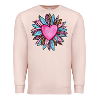 Valentine's Day Sunflower Olivia Premium Sweatshirt | Teevron