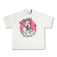Pistachio boo jee pink christmas ghost Urban Heavy Tee - MaliasSmallBusiness
