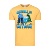 Vintage Mustard snuggle up gnomies it's cold outside Vintage Tee - MaliasSmallBusiness