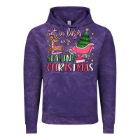 Cloud Purple get in loser we're slaying christmas Vintage Hoodie - MaliasSmallBusiness