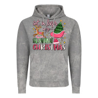 Cloud Rock get in loser we're slaying christmas Vintage Hoodie - MaliasSmallBusiness