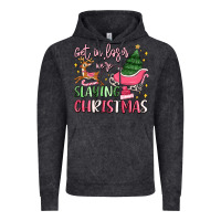 Vintage Black get in loser we're slaying christmas Vintage Hoodie - MaliasSmallBusiness