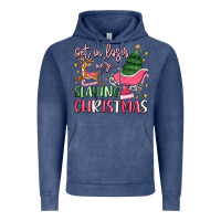 Vintage Denim get in loser we're slaying christmas Vintage Hoodie - MaliasSmallBusiness