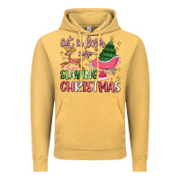 Vintage Mustard get in loser we're slaying christmas Vintage Hoodie - MaliasSmallBusiness