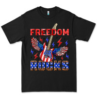 Black freedom rocks Premium Tee - NancyCooperArtShop