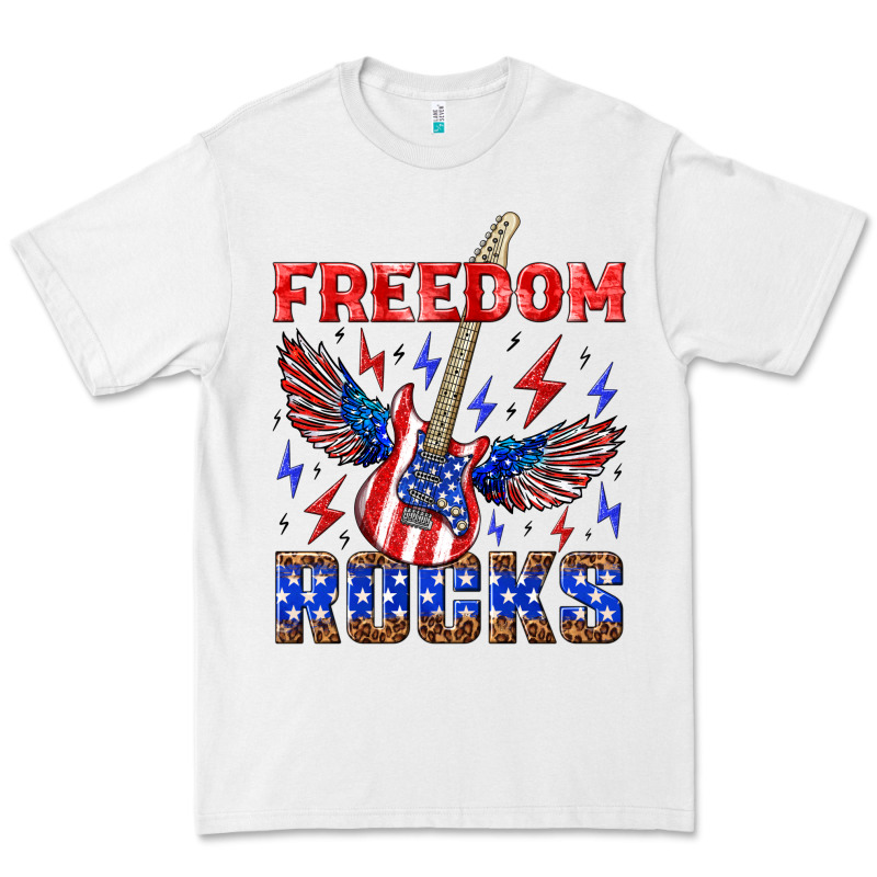 Freedom Rocks Premium Tee by NancyCooperArtShop | Teevron