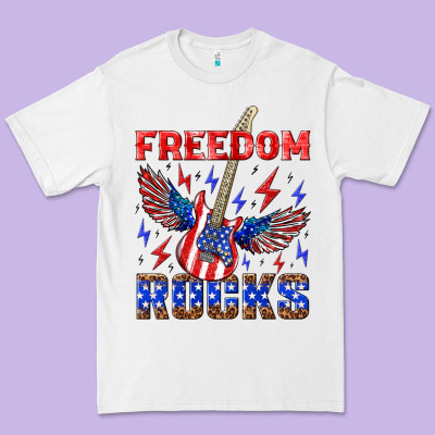 Freedom Rocks Premium Tee Designed By Nancycooperartshop