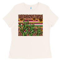 Cactus Serape Ladies Tee | Teevron