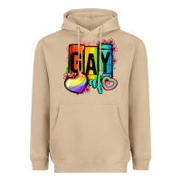 Mushroom gay af Heavyweight Hoodie - OliviaCreatesArt