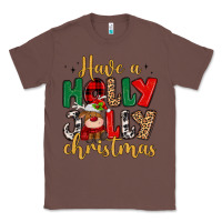 Chestnut have a holly jolly christmas Classic Tee - MaliasSmallBusiness