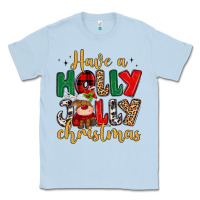 Dusty Blue have a holly jolly christmas Classic Tee - MaliasSmallBusiness