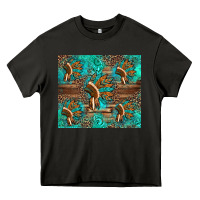 Asphalt indian headdress Heavy Core Tee - Artiststas