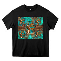 Black indian headdress Heavy Core Tee - Artiststas