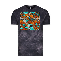 Cloud Black turkey Vintage Tee - JahusDesignShop