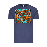 Vintage Denim turkey Vintage Tee - JahusDesignShop