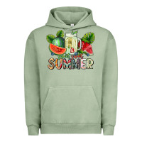 Pigment Oil Green Sweet Sweet Summer Urban Hoodie - CowhideDigitalArt