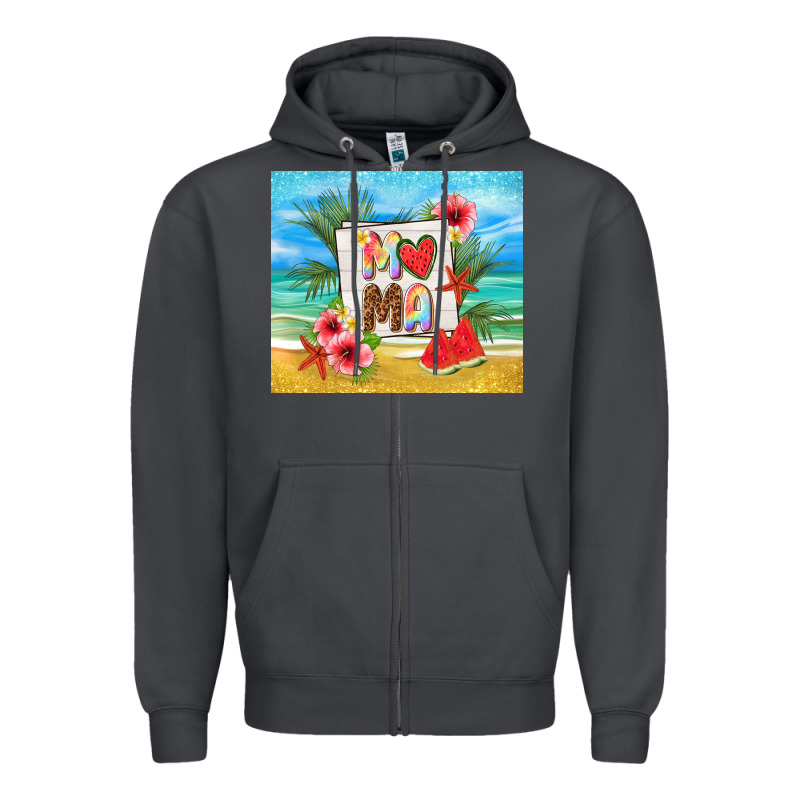 Summer Mama Zipper Hoodie by TumblerDesignByShophia | Teevron