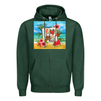 Sports Green summer mama Zipper Hoodie - TumblerDesignByShophia